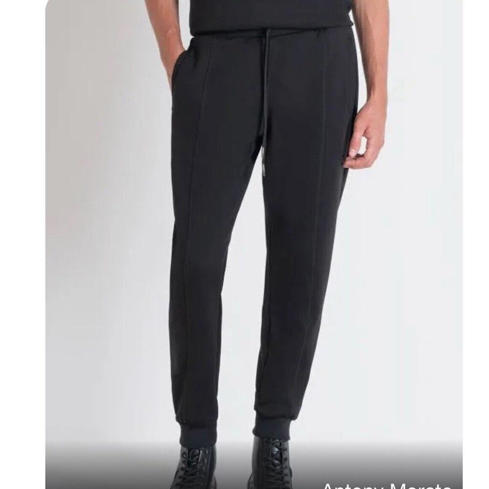Anthony Morator Mens Joggers Black Size Xxl